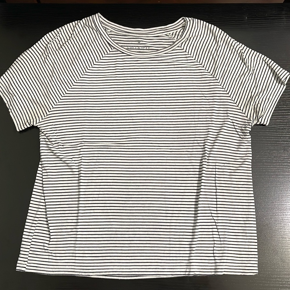 Striped Crop Top